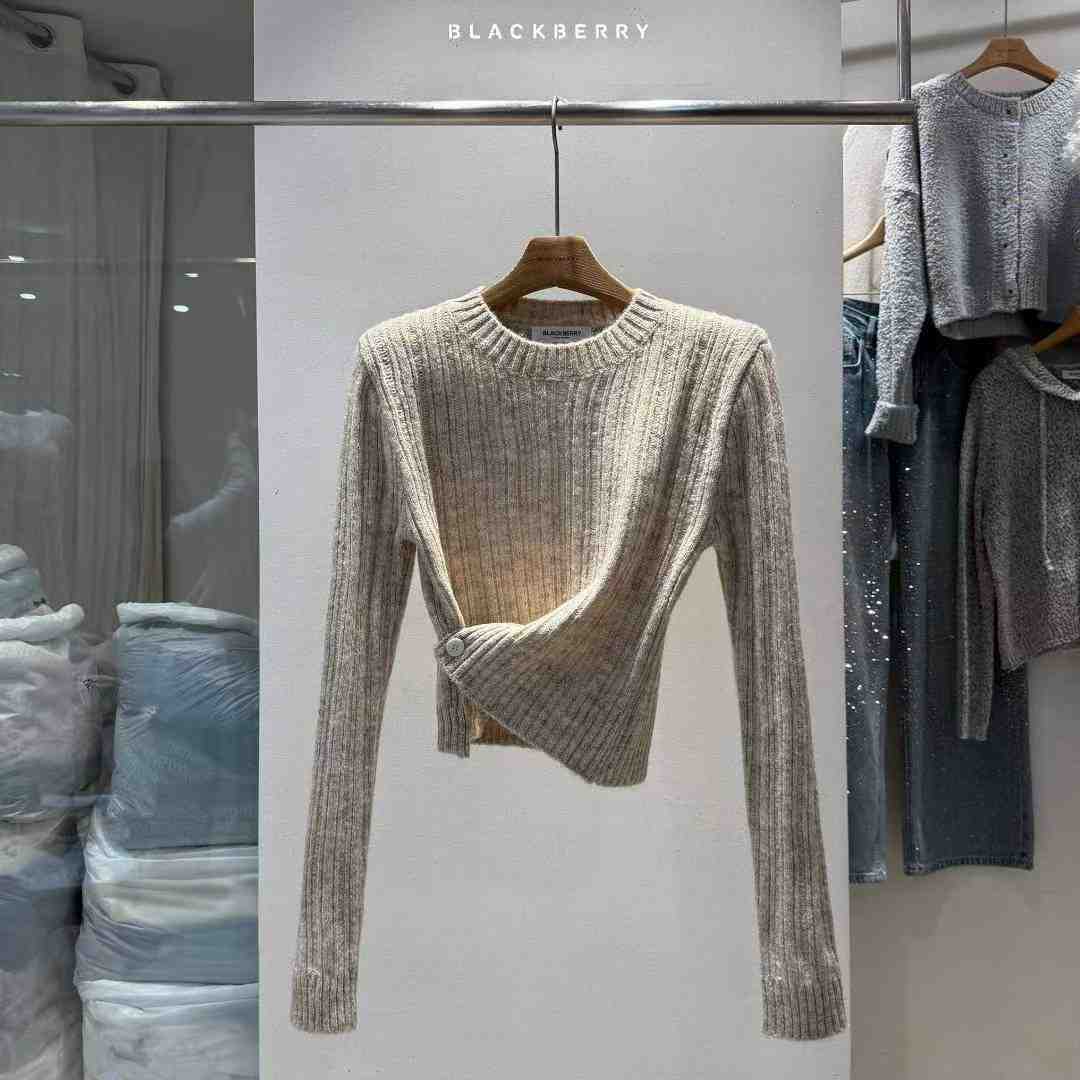 BLACKBERRY東大門㊣直郵女士新品時尚25秋冬人氣熱賣針織衫BLACKBERRY針織衫