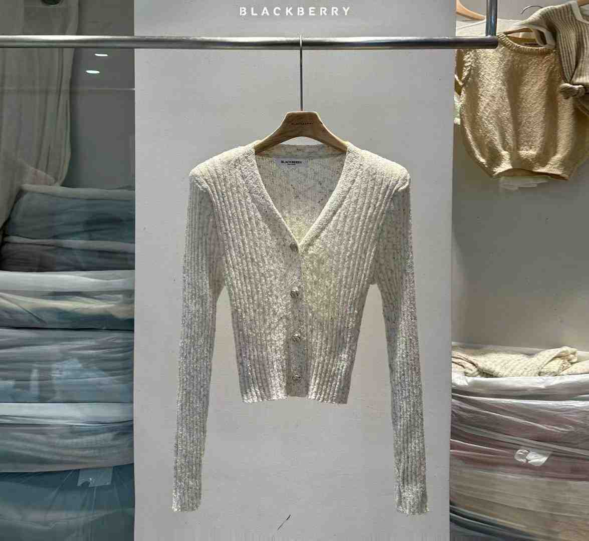 BLACKBERRY東大門㊣實拍女士新款休閑推薦職業人氣時尚針織衫BLACKBERRY針織衫