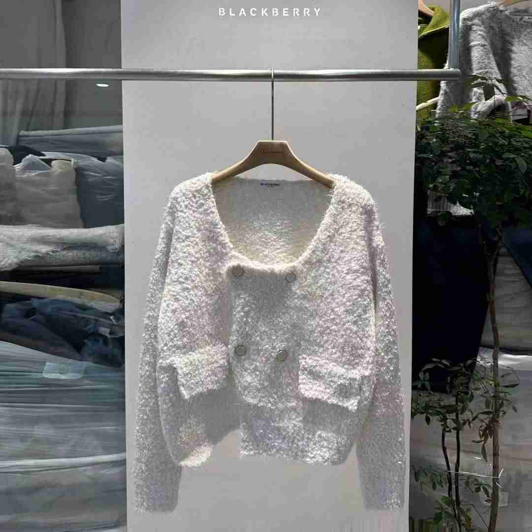 BLACKBERRY韓國代購㊣女士新品人氣25秋冬休閑熱賣職業針織衫BLACKBERRY針織衫