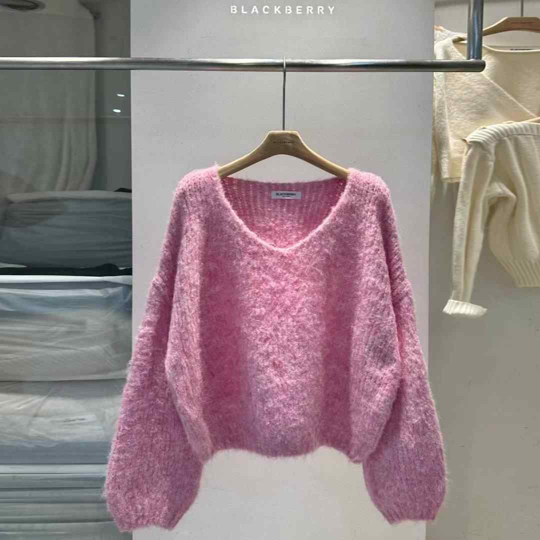 BLACKBERRY東大門㊣代購女士新品人氣休閑職業真品推薦針織衫BLACKBERRY針織衫