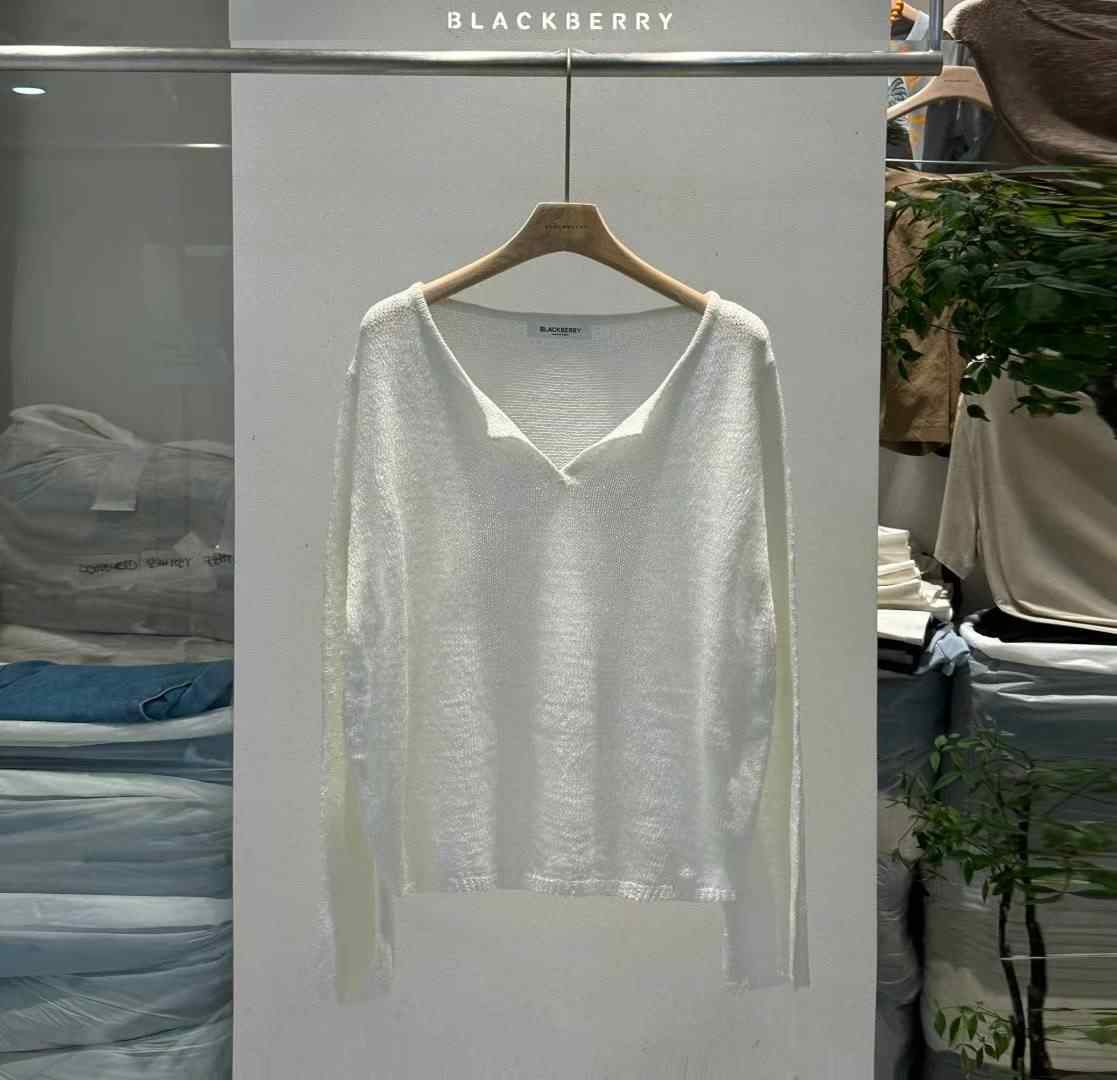 BLACKBERRY東大門㊣實拍女士新款人氣25秋冬時尚真品針織衫BLACKBERRY針織衫