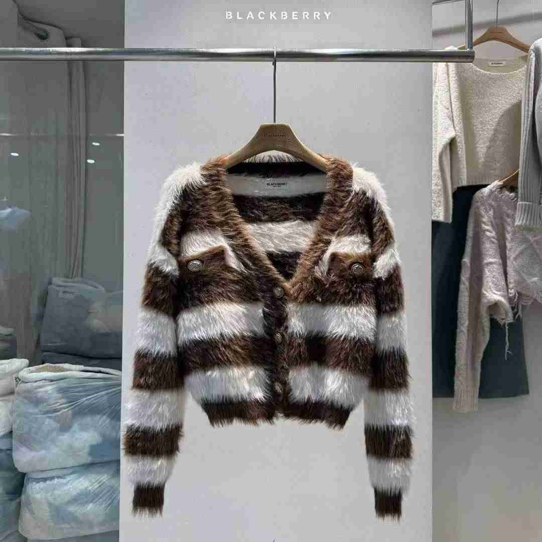 BLACKBERRY韓國直郵㊣女士新款人氣職業時尚真品推薦針織衫BLACKBERRY針織衫