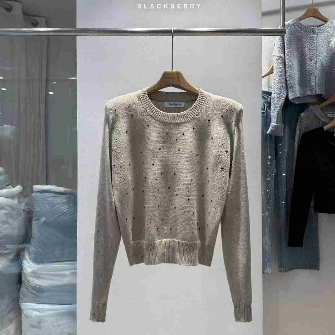 BLACKBERRY韓國代購㊣女裝新品真品人氣時尚25秋冬熱賣毛衣BLACKBERRY毛衣