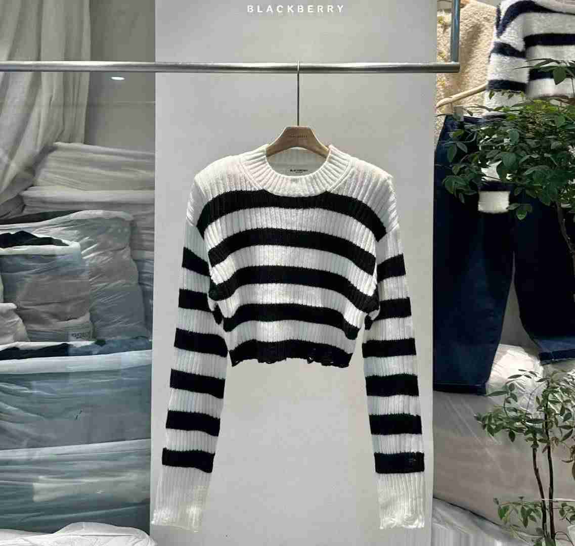 BLACKBERRY東大門㊣實拍女士新款職業真品休閑熱賣推薦毛衣BLACKBERRY毛衣