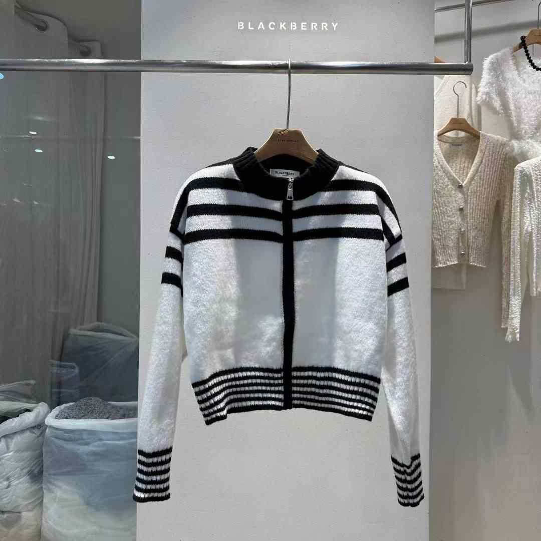 BLACKBERRY韓國直郵㊣女士新品人氣時尚休閑25秋冬真品針織衫BLACKBERRY針織衫
