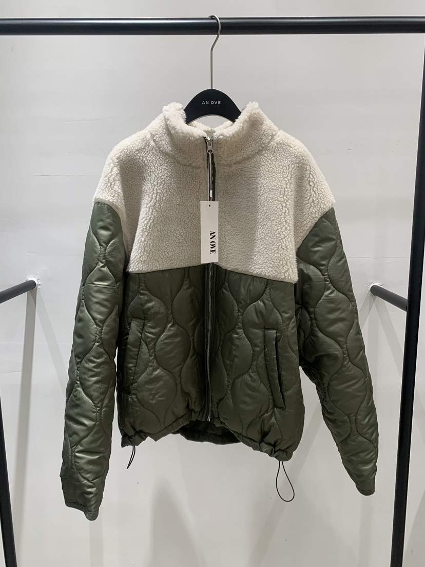 ANOVE韓國直郵㊣女士新款職業25秋冬時尚熱賣人氣短款棉服絎縫ANOVE短款棉服