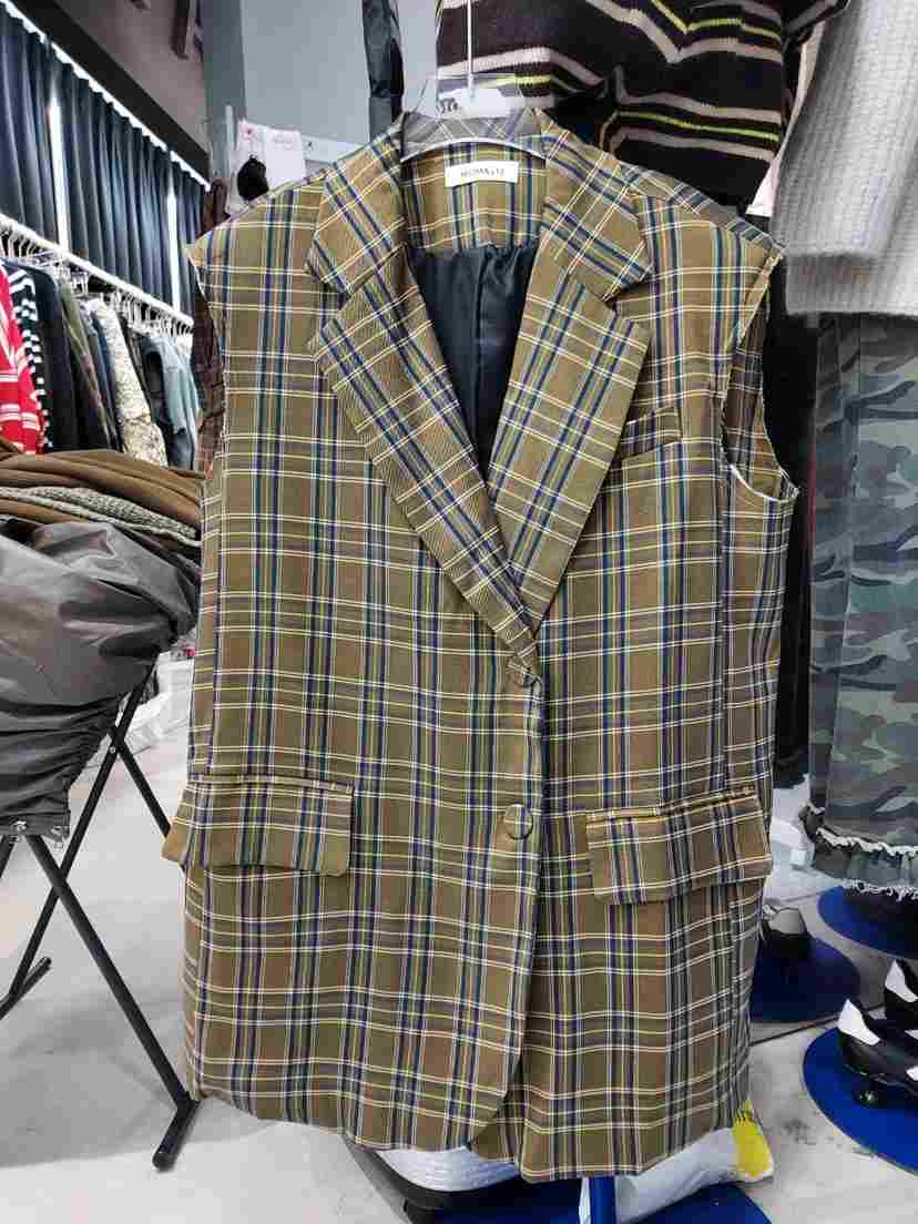 MOMAZU東大門㊣實拍女士新款時尚職業25秋冬休閑推薦馬甲打折MOMAZU馬甲