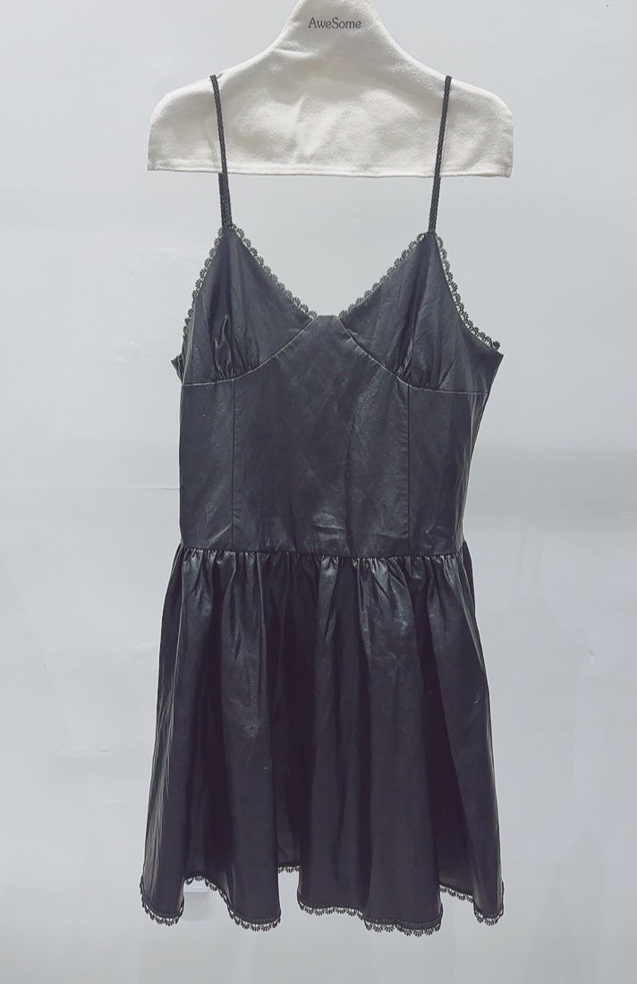 AWESOME-P韓國代購㊣女士新款休閑人氣25秋冬真品時尚連衣裙AWESOME-P連衣裙