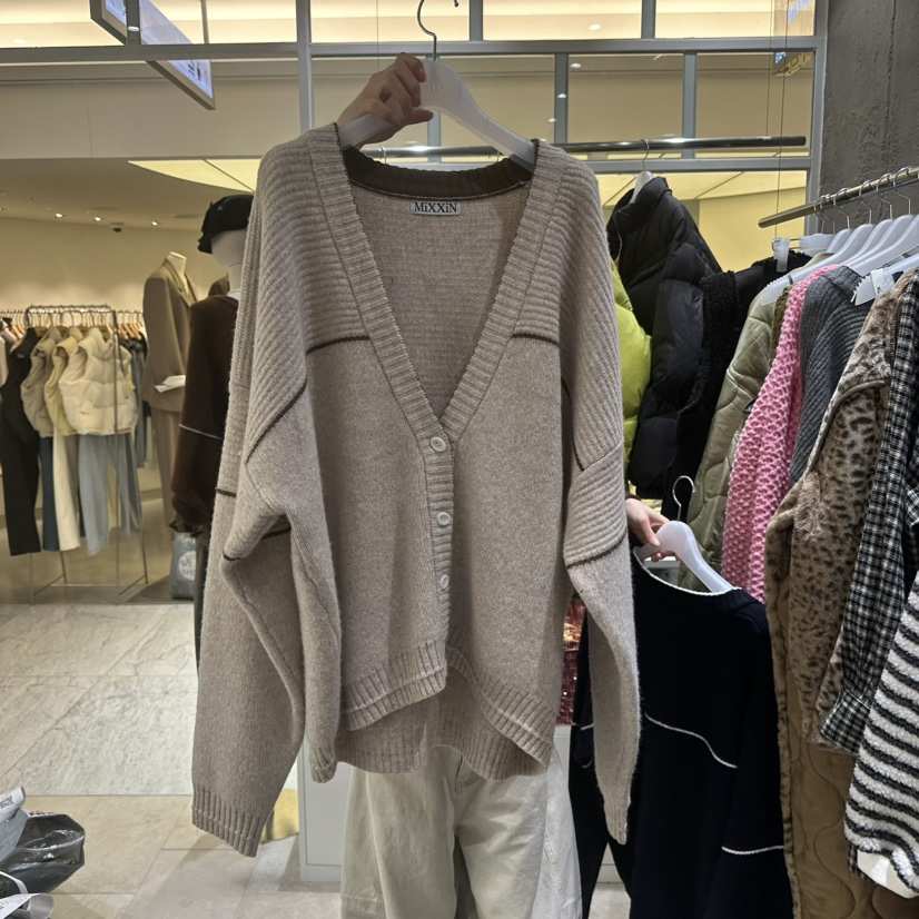 MIXXIN韓國代購㊣女裝新款職業人氣熱賣針織衫不含內搭羊毛MIXXIN針織衫