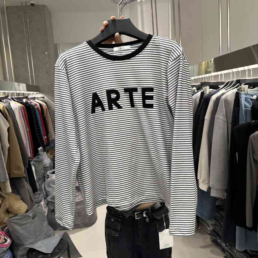 ARTE STUDIO韓國直郵㊣女裝新品休閑人氣職業熱賣推薦長袖T恤ARTE STUDIO長袖T恤