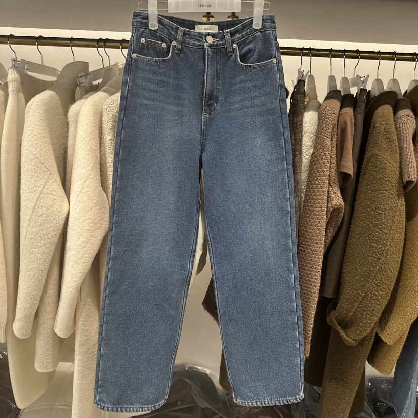 CREAM-P東大門㊣直郵女裝新款熱賣休閑職業人氣時尚牛仔褲CREAM-P牛仔褲