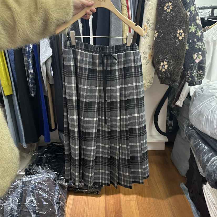 NAVE韓國直郵㊣女裝新品時尚人氣熱賣休閑25秋冬推薦職業長裙NAVE長裙