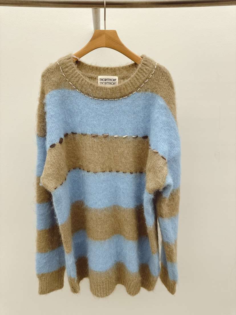 THORE東大門㊣實拍女裝新款熱賣休閑推薦人氣職業25秋冬針織衫THORE針織衫