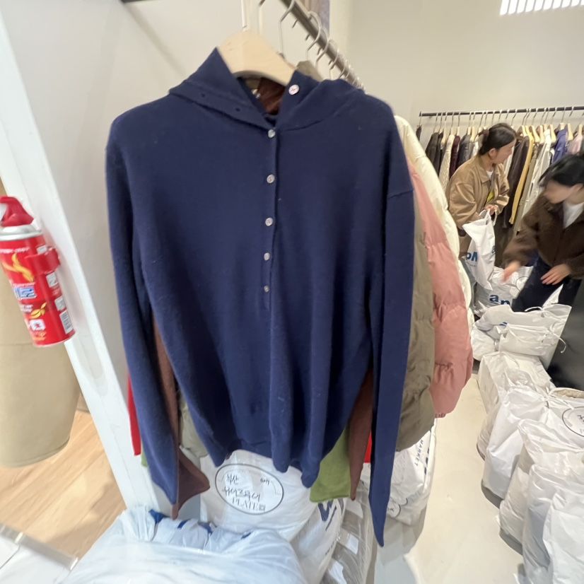 PLATE東大門㊣代購女士新品熱賣職業休閑人氣推薦針織衫紐扣PLATE針織衫