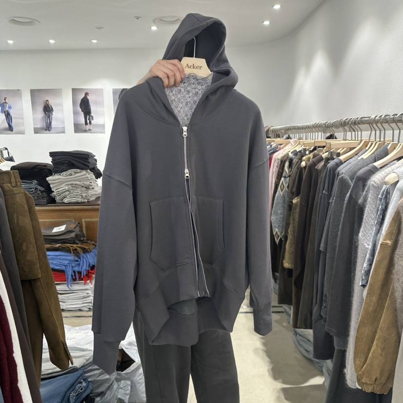 ACKER東大門㊣代購女裝新品職業推薦25秋冬夾克不含內搭加絨拉鏈ACKER夾克