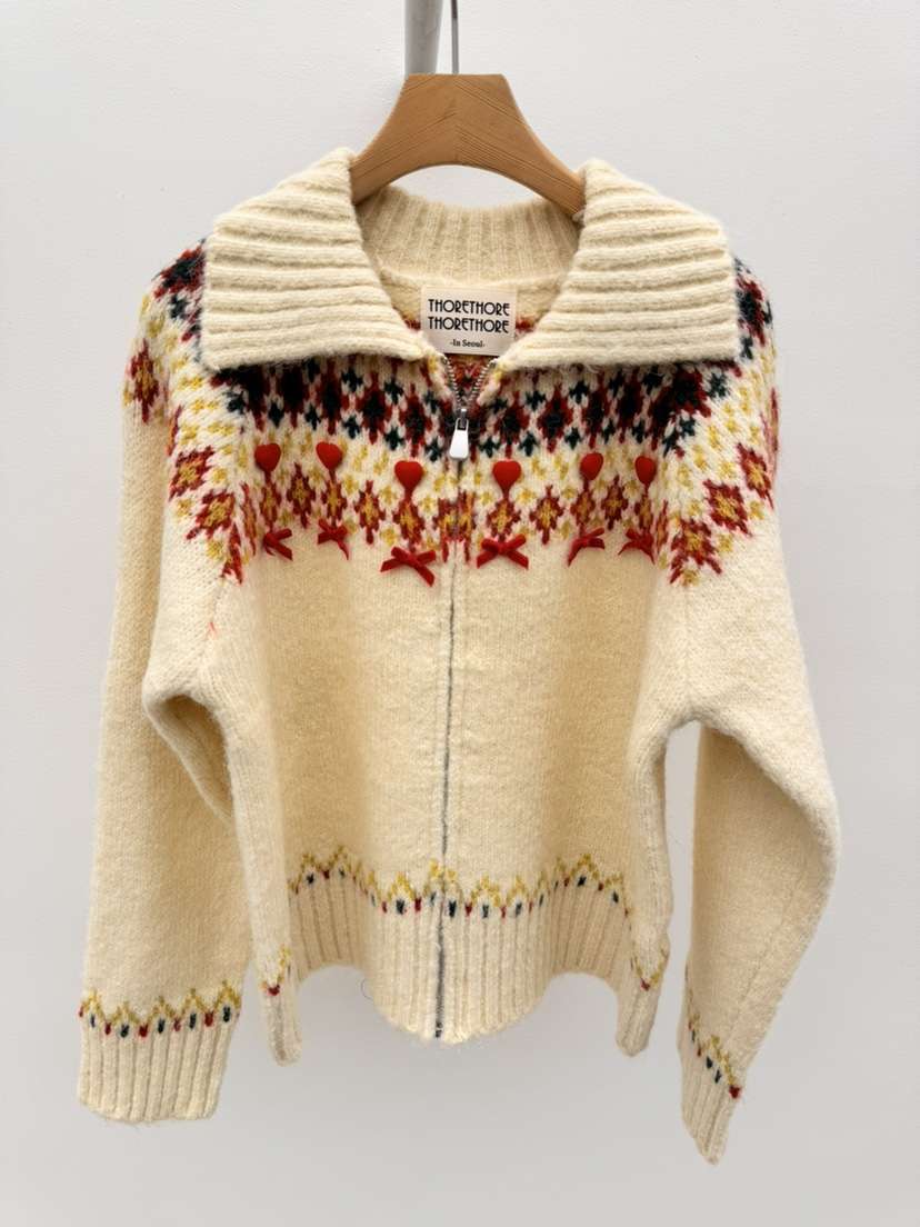 THORE東大門㊣實拍女裝新款休閑熱賣時尚職業推薦25秋冬針織衫THORE針織衫