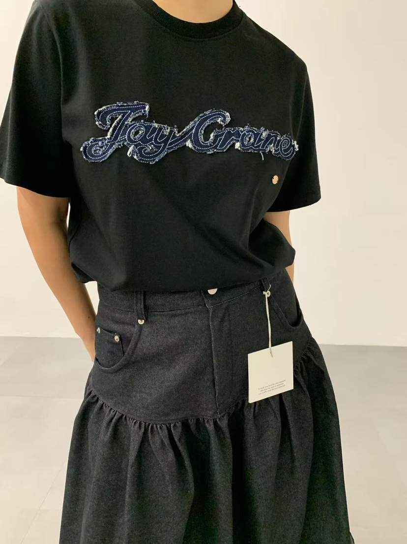 J CRANE-A東大門㊣代購女裝新款時尚推薦25秋冬職業人氣T恤J CRANET恤