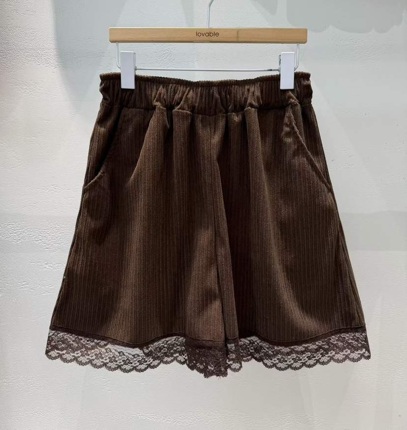 LOVABLE東大門㊣直郵女士新品人氣熱賣休閑推薦職業時尚短褲LOVABLE短褲