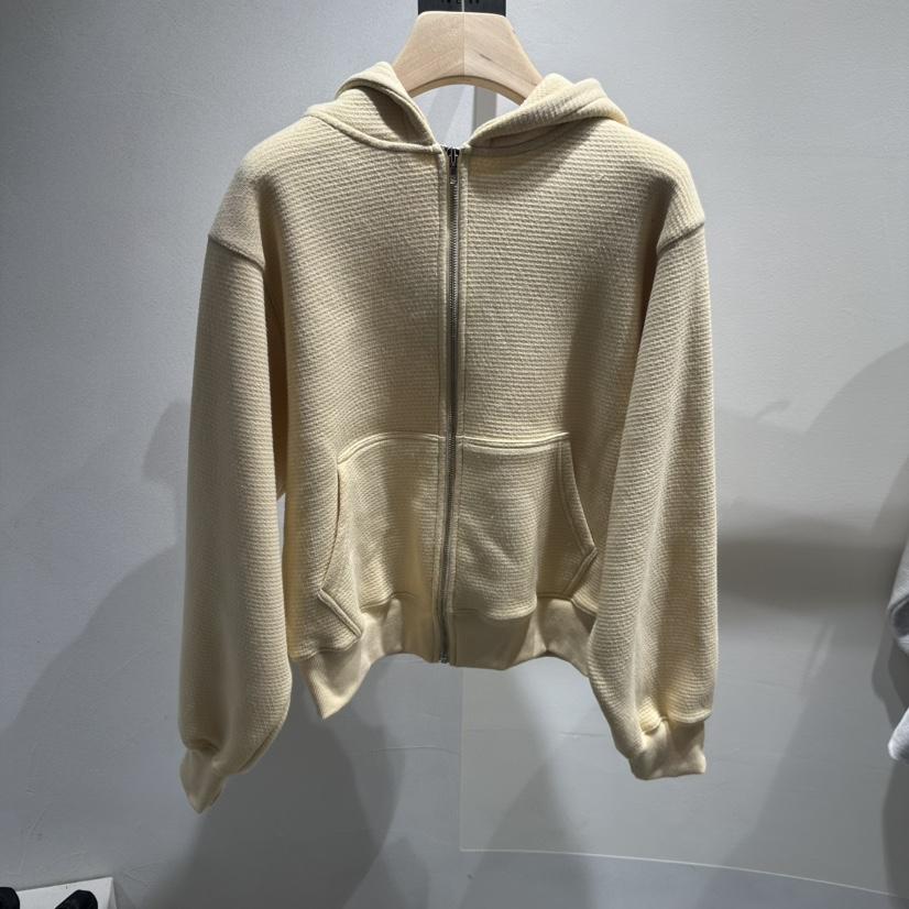 ROOM K-P韓國直郵㊣女裝新款休閑推薦時尚夾克加絨拉鏈連帽ROOM K夾克