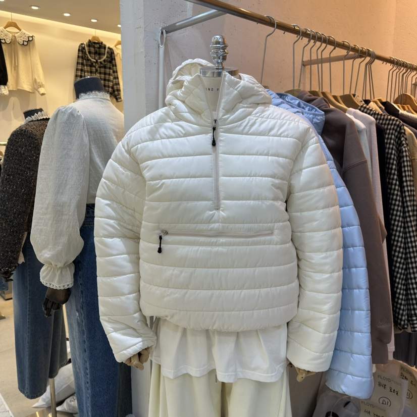 AND FLOYD韓國直郵㊣女裝新品25秋冬推薦休閑人氣短款棉服stunning and Floyd短款棉服