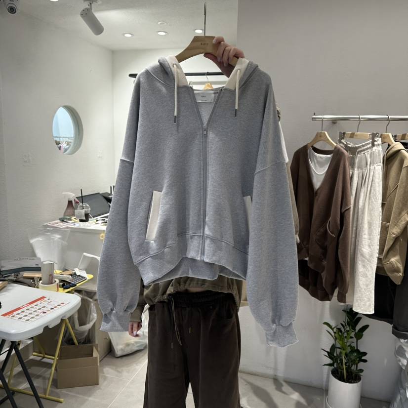 IN KIRA東大門㊣實拍女士新品人氣職業時尚熱賣推薦25秋冬衛衣IN KIRA衛衣