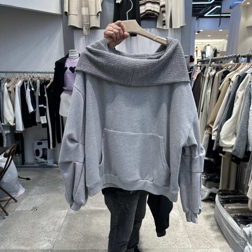 BLOOM東大門㊣實拍女裝新品職業熱賣休閑推薦25秋冬人氣衛衣BLOOM-Q衛衣