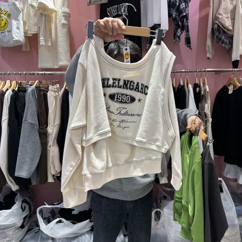 K STORY韓國直郵㊣女士新款休閑職業人氣熱賣推薦時尚衛衣K STORY衛衣