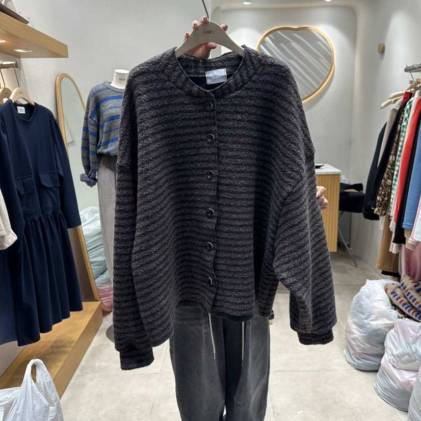NEAR東大門㊣實拍女士新款休閑職業時尚推薦針織衫羊毛開衫NEAR針織衫