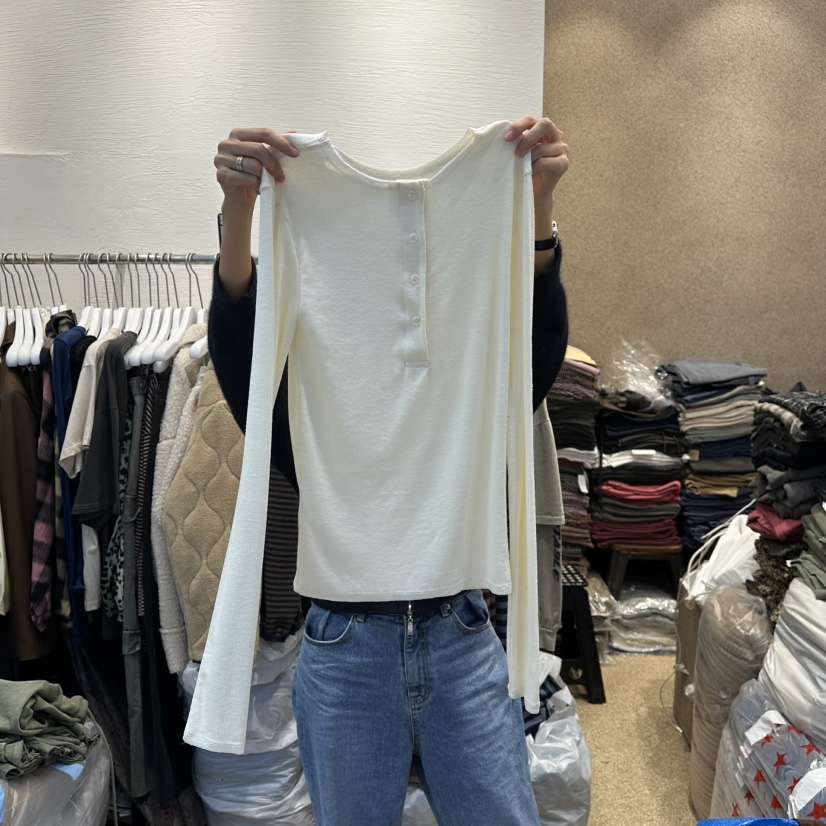 HEIL東大門㊣直郵女裝新品25秋冬人氣休閑職業熱賣時尚長袖T恤HEIL長袖T恤