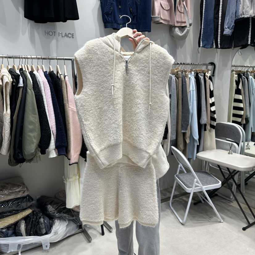 HOT PLACE韓國直郵㊣女士新品休閑時尚套裝兩件套套裝連帽HOT PLACE_ISSUE/DREAM GIRIS套裝