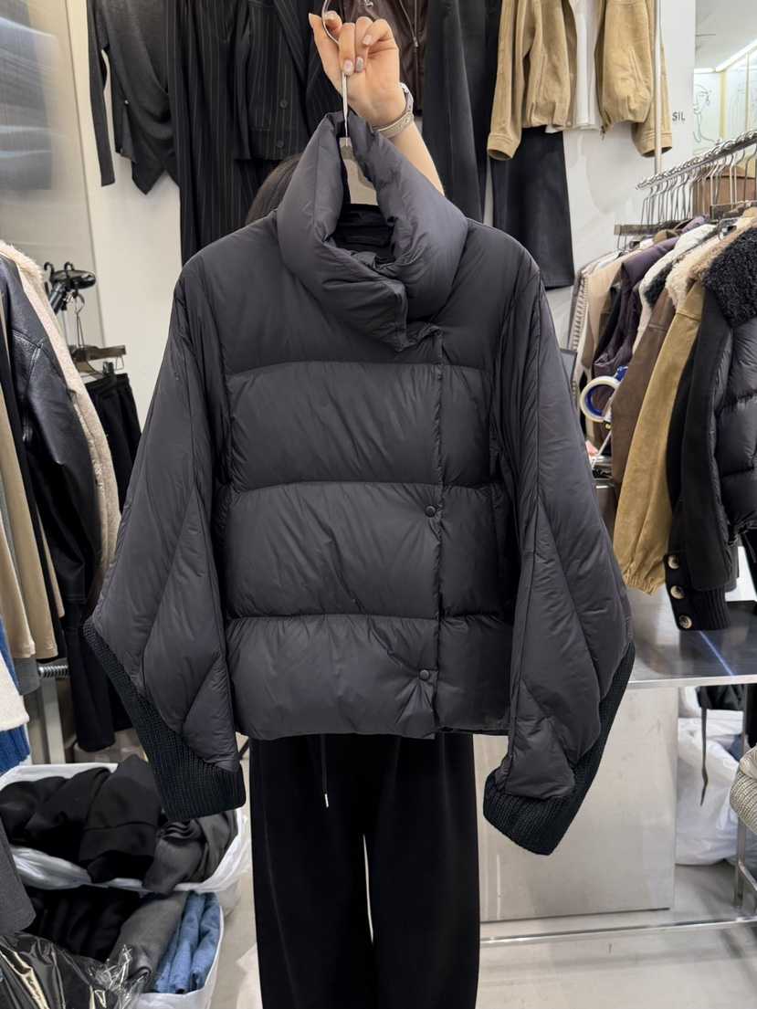 THE SIL韓國直郵㊣女士新品休閑25秋冬推薦人氣短款羽絨服絨THE SIL/1 2ILLY短款羽絨服