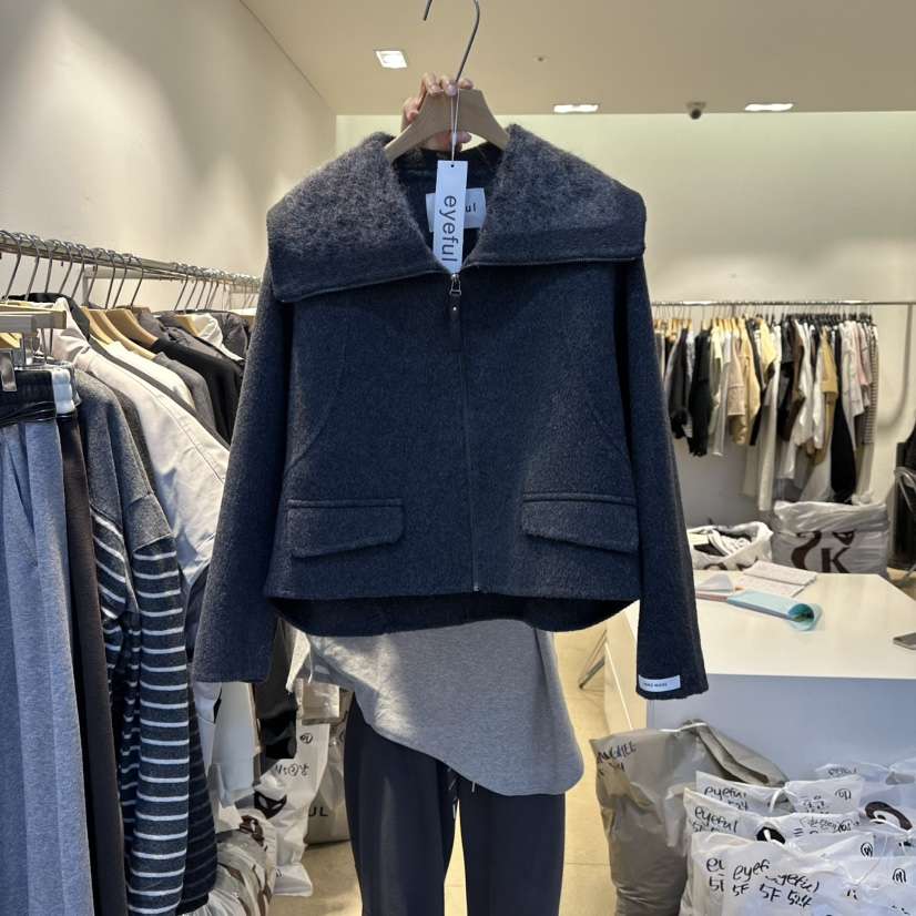 EYEFUL-Q東大門㊣實拍女士新款人氣推薦職業熱賣時尚休閑夾克eyeful夾克