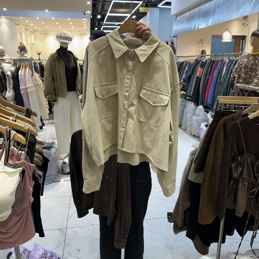 HIPTIQUE東大門㊣代購女士新品熱賣職業襯衫蕾絲衫皮褲麂皮HIPTIQUE襯衫/蕾絲衫