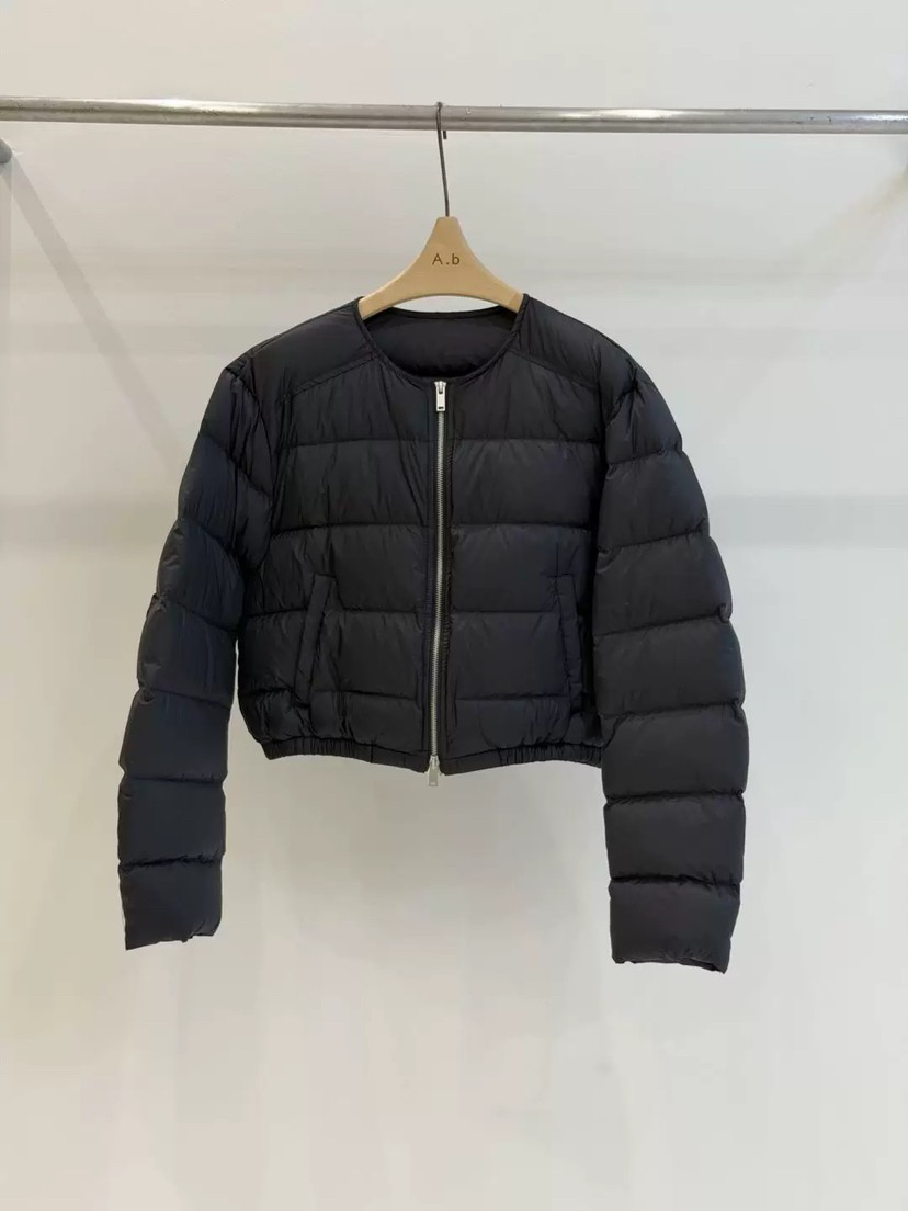 AUTUMN BEIGE-Q東大門㊣直郵女裝新款時尚短款羽絨服填充鴨絨A.b/AUTUMN BEIGE短款羽絨服