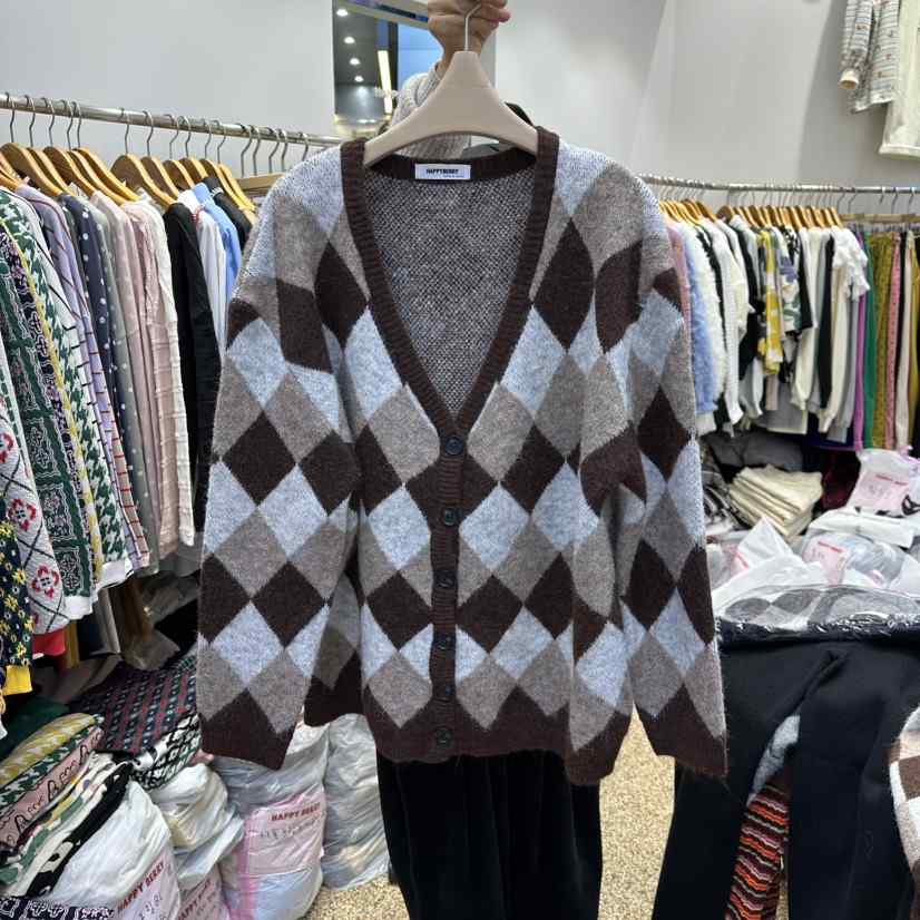 HAPPYBERRY東大門㊣代購女裝新品25秋冬推薦熱賣人氣時尚毛衣HAPPYBERRY毛衣