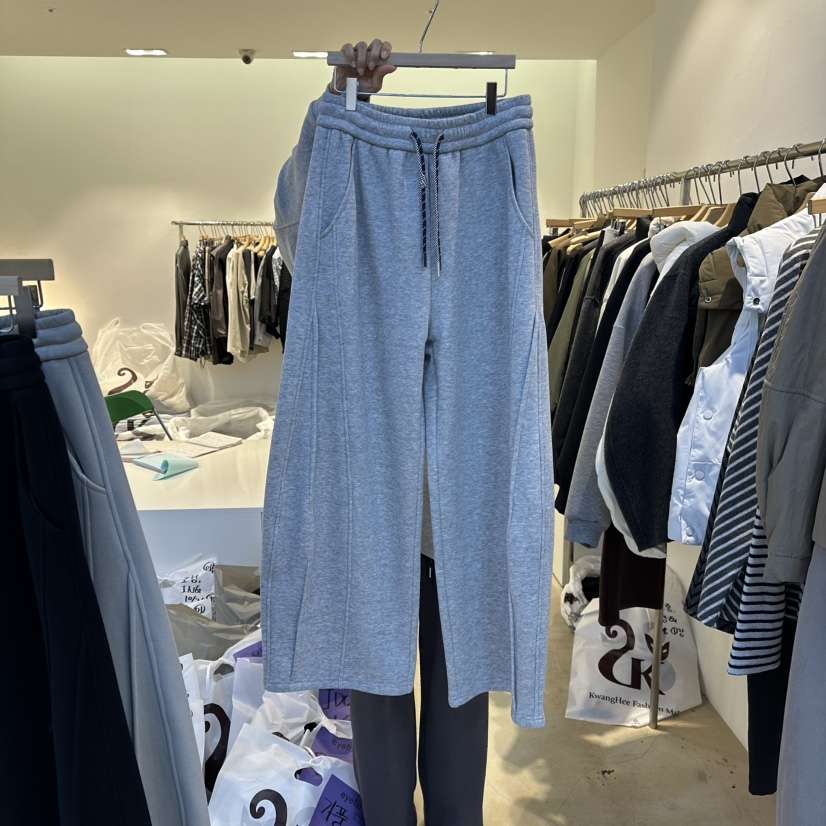 EYEFUL-Q東大門㊣實拍女士新款推薦休閑時尚職業休閑褲加絨eyeful休閑褲