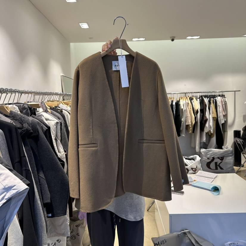 EYEFUL-Q韓國代購㊣女裝新款25秋冬熱賣休閑時尚推薦人氣夾克eyeful夾克