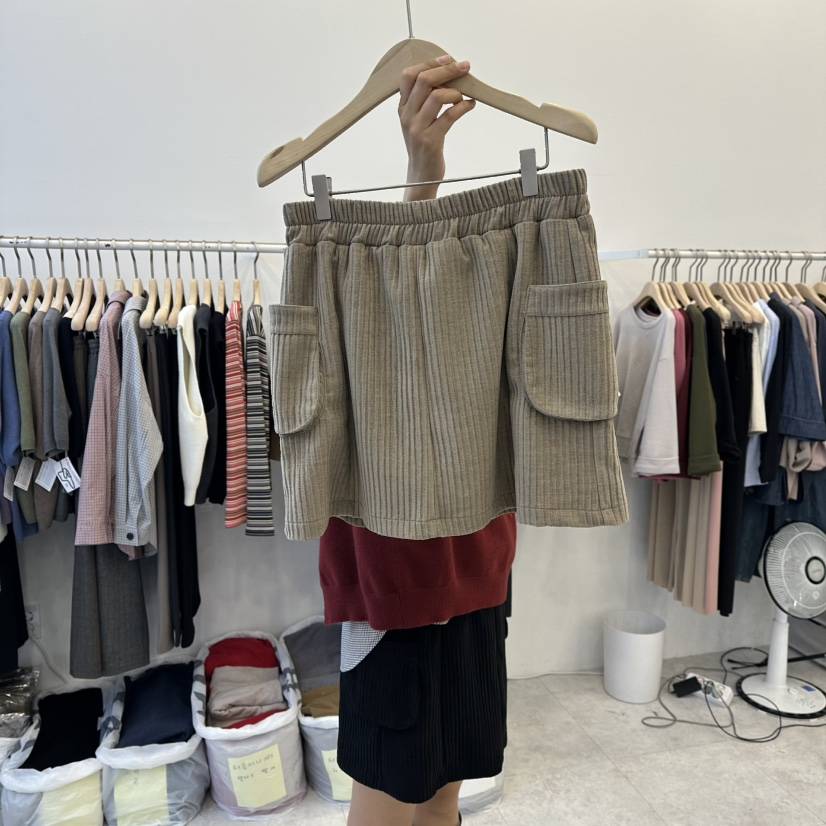 FUNNY POWDER韓國直郵㊣女士新品休閑時尚25秋冬職業推薦短裙THE FUNNY短裙