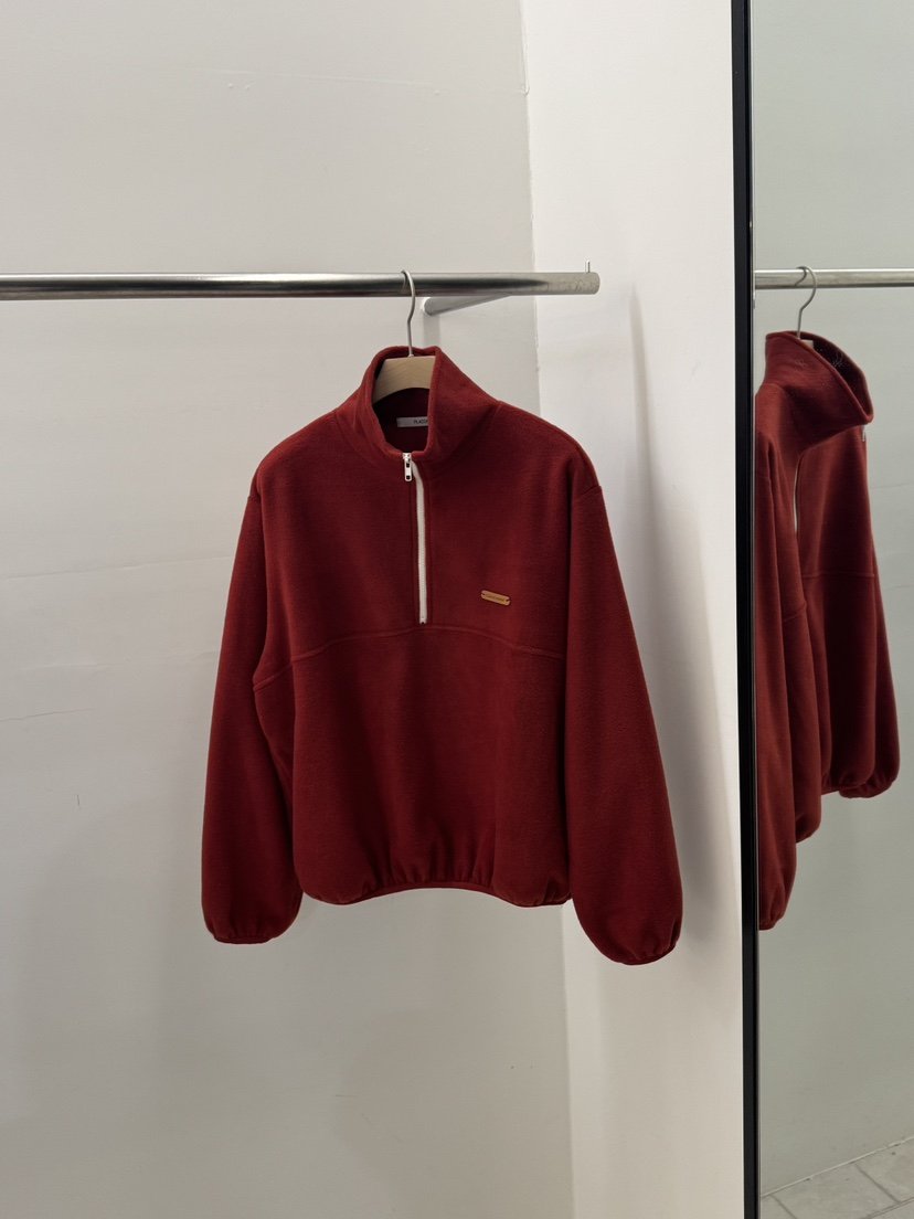 REGULARLY/PLACOR韓國代購㊣女裝新品25秋冬時尚衛衣抓絨拉鏈REGULARLY/PLACOR衛衣