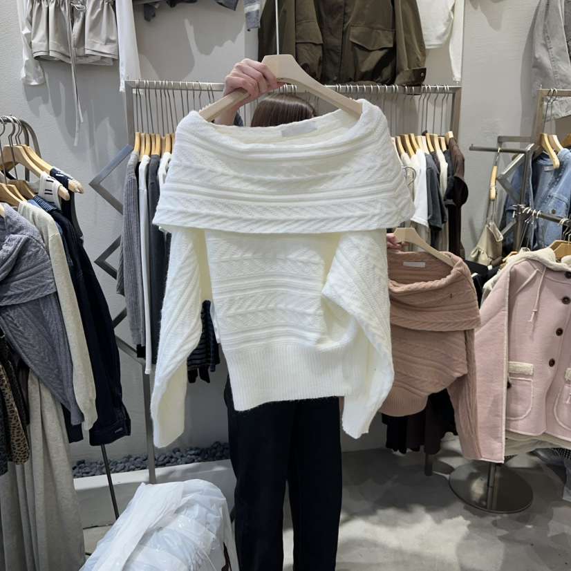 HIPTIQUE韓國直郵㊣女裝新款休閑25秋冬職業人氣熱賣針織衫HIPTIQUE針織衫