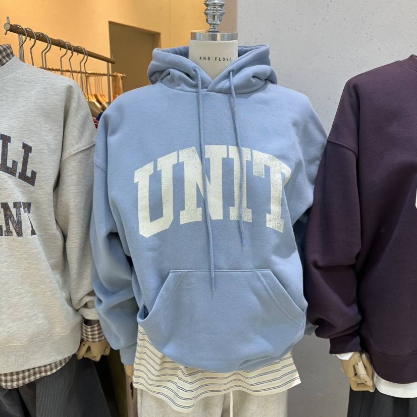 AND FLOYD東大門㊣實拍女士新品時尚推薦25秋冬熱賣衛衣加絨stunning and Floyd衛衣