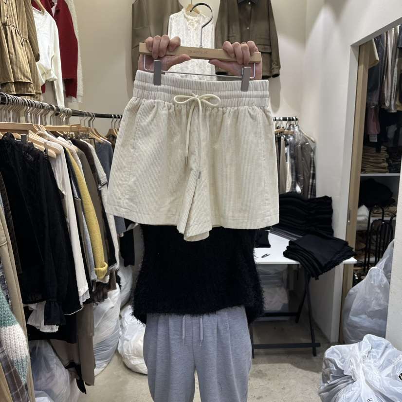 HOLYBANANA東大門㊣實拍女裝新品時尚人氣推薦25秋冬職業短褲groovy.H/HOLYBANANA短褲