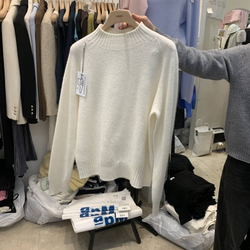 ORRD東大門㊣代購女士新款人氣25秋冬熱賣時尚職業推薦針織衫ORRD針織衫