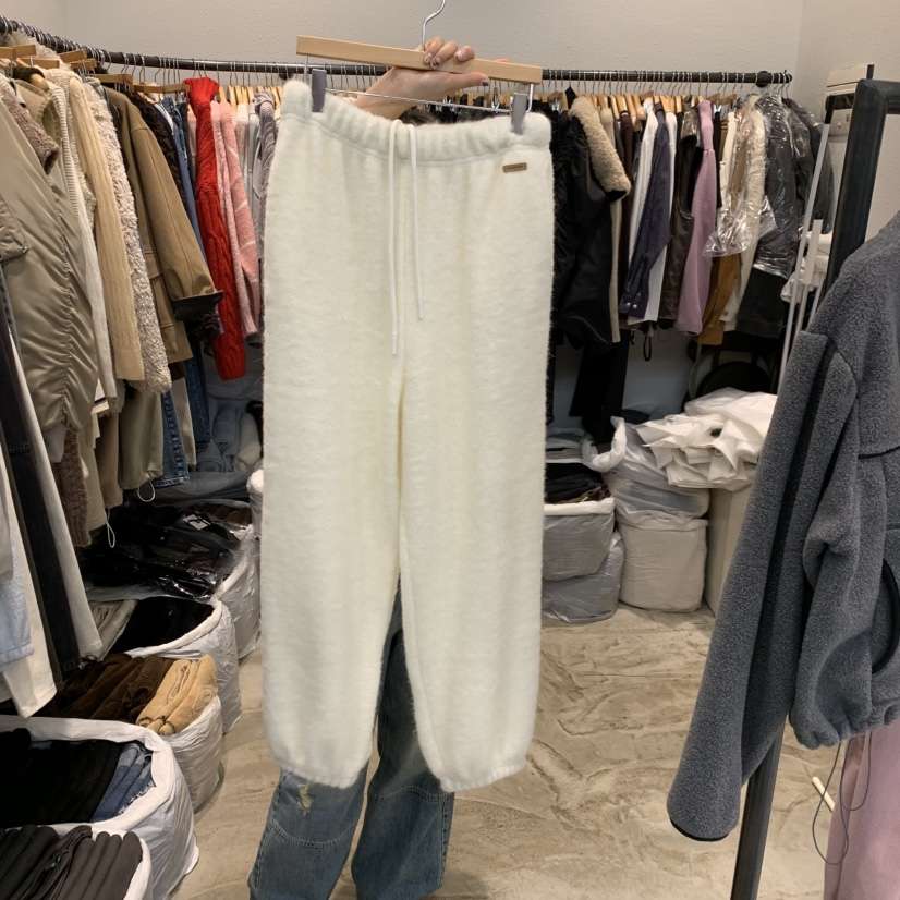 ALMOND PEPE東大門㊣代購女士新品職業25秋冬人氣休閑休閑褲ALMOND PEPE休閑褲