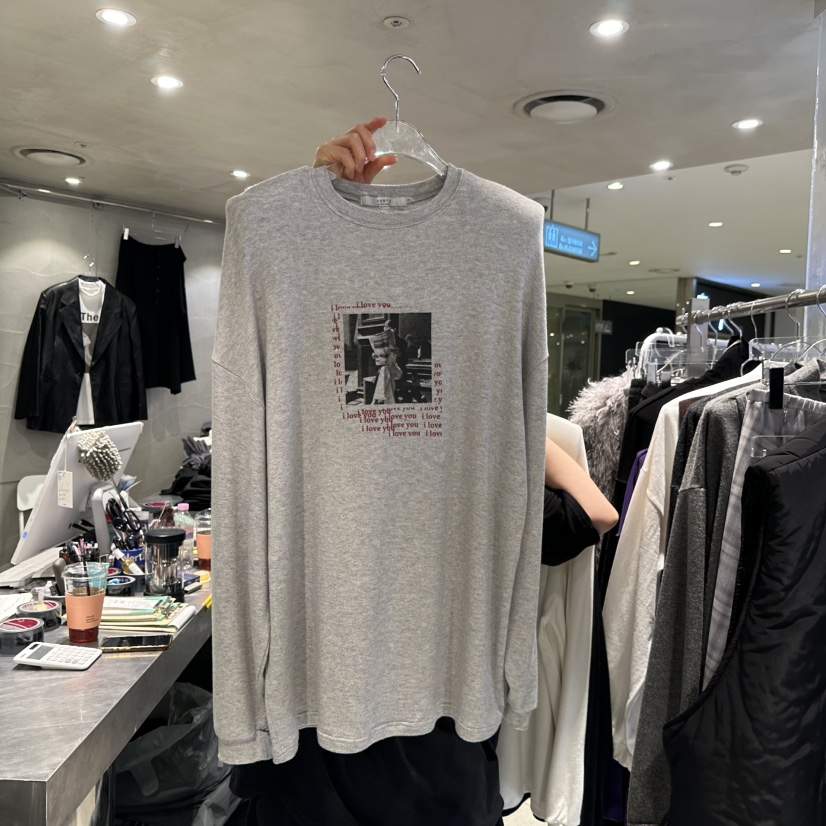 HERTZ-P韓國直郵㊣女士新款熱賣人氣推薦職業時尚25秋冬長袖T恤HERTZ-P長袖T恤