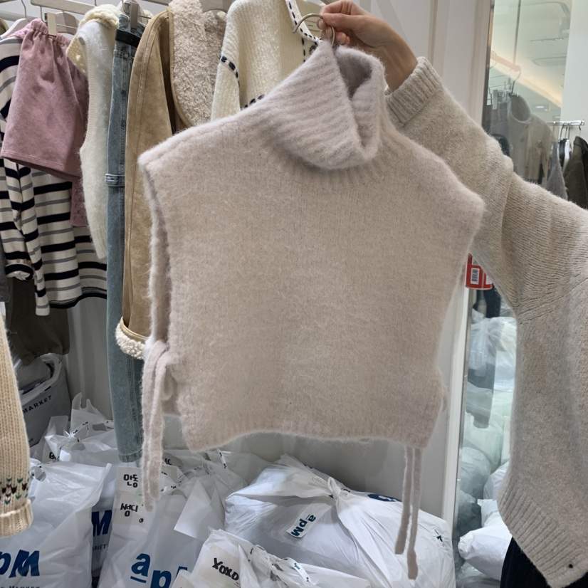 ASOME東大門㊣代購女士新品人氣25秋冬吊帶背心不含內搭高領A.SOME吊帶/背心