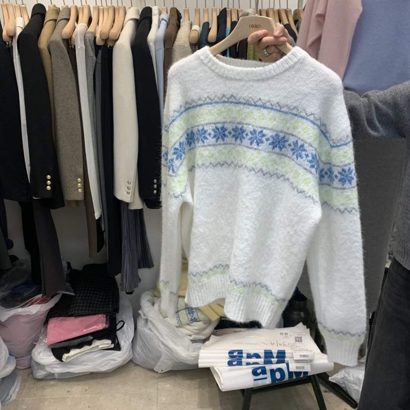 ORRD東大門㊣代購女裝新款熱賣推薦休閑25秋冬人氣職業針織衫ORRD針織衫