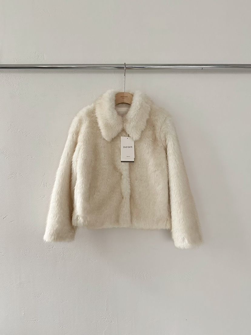 2ND GATE韓國直郵㊣女裝新品人氣推薦熱賣時尚25秋冬短款大衣2ND GATE短款大衣