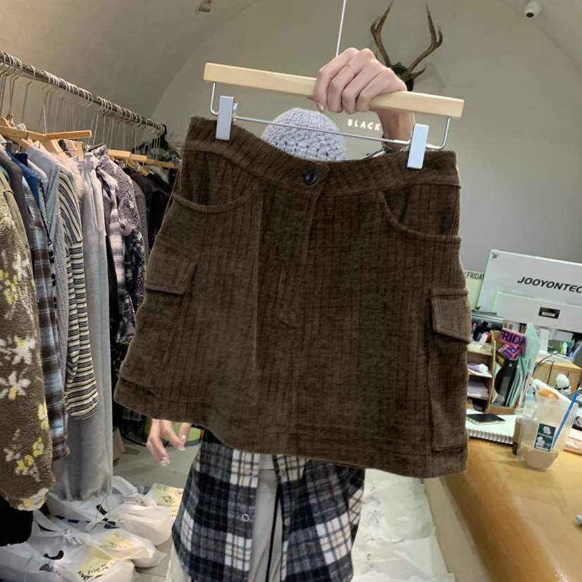 BLACKFRIDAY東大門㊣實拍女裝新品熱賣職業推薦時尚人氣短裙BLACK FRIDAY短裙