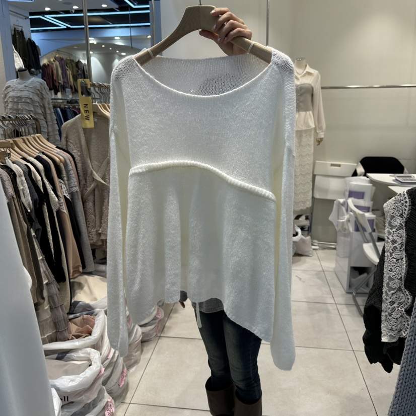 BLUE RIBBON東大門㊣代購女裝新品職業休閑時尚25秋冬針織衫BLUE RIBBON針織衫